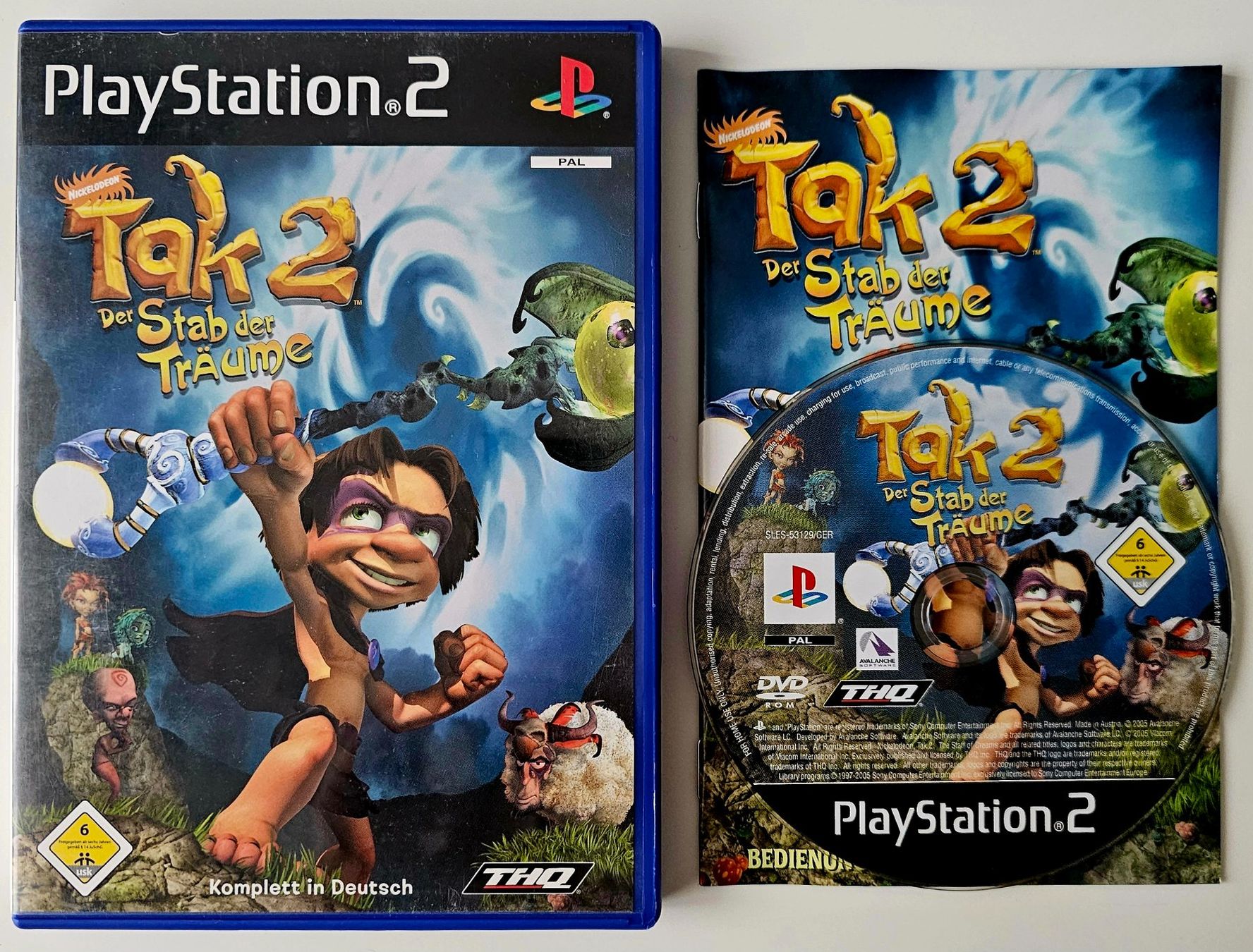 Sony Spiele: Tak 2 Der Stab der Träume (PS2) – Gebraucht aus Holziken von Miglioregamesnmore