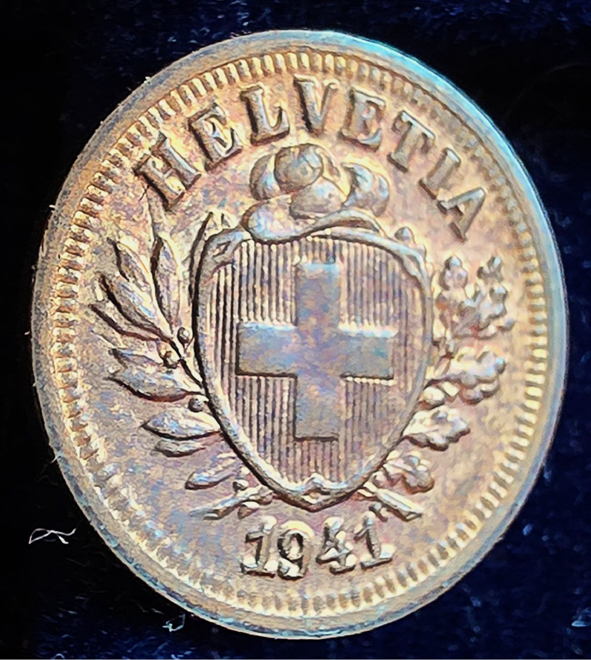 Alle Münzen: SCHWEIZ 1 RAPPEN 1941 – Gebraucht aus winterthur von CoinPassion