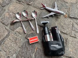 SWISSAIR Sammlung # Löffel Feuerzeug First Class 🇨🇭Vintage