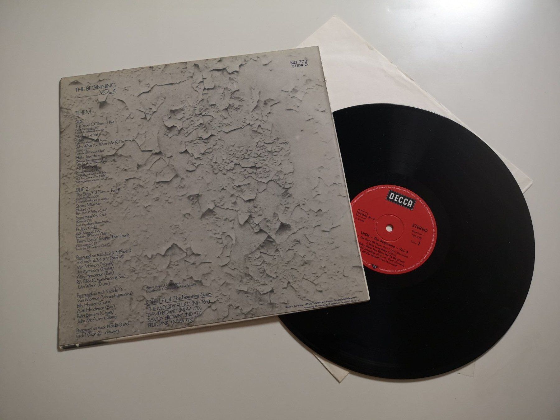 Dischi in vinile: THEM - THE BEGINNING – Usato da Grafenried venduto da House-of-Oldies 1