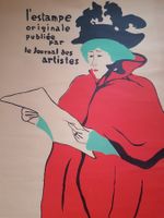 Toulouse-Lautrec Farblithografie Journal des Artistes