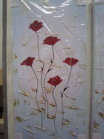 Dipinti: X424 Acrylgemälde 4 tlg. Handbemalt – Nuovo (secondo la descrizione) da Necker venduto da liq24 3