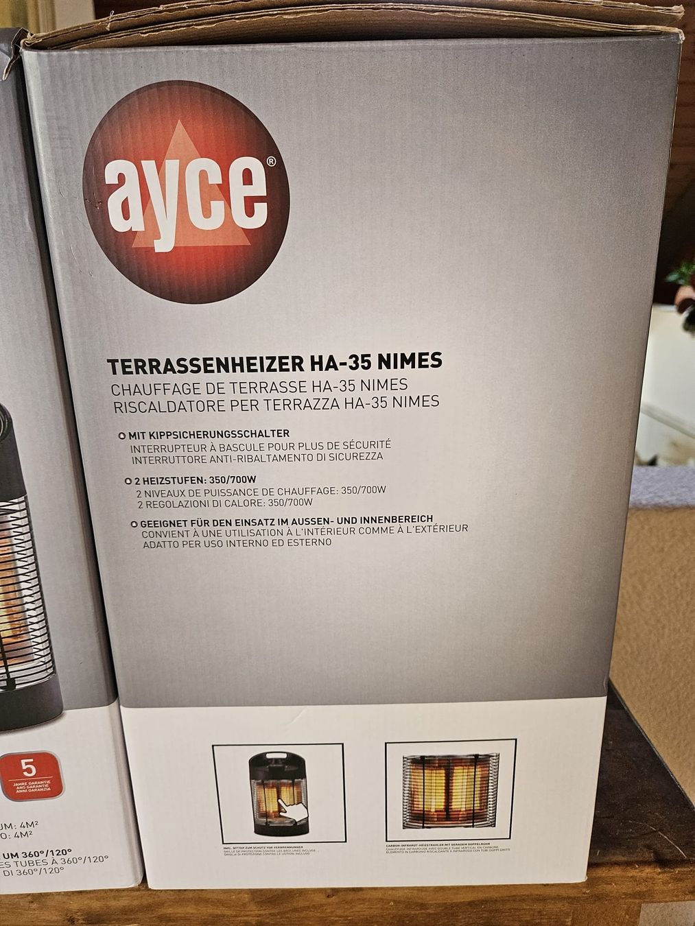 Heizgeräte: TERRASSEN HEIZER – Gebraucht aus Winkel von comeyerli 1