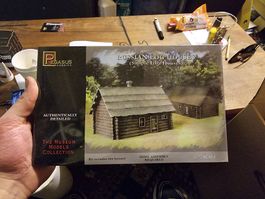 Pegasus Hobbies Russisches Blockhaus-Set 1/72 H0 OVP! (x)