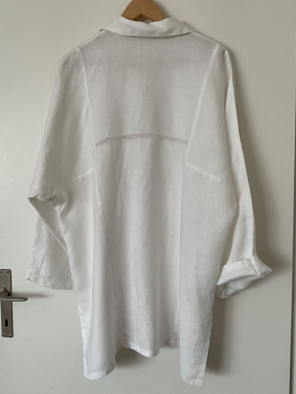 Giacche: Leinen oversize Jacke Gr ca 44/46 weiss – Difettoso da Urdorf venduto da alda02 2