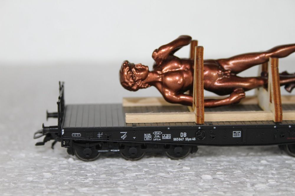Märklin Modellini di ferrovie: Märklin 48007 DB Bronze-Statue nach Michelangelos "David" – Nuovo (secondo la descrizione) da Triesen venduto da gleis8 4