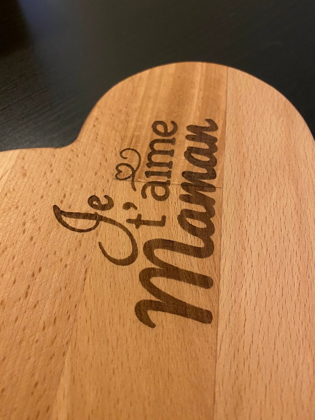 Wände & Decken: Plateau en bois en forme de coeur – Neu und originalverpackt aus Genève von DesignGVA 3