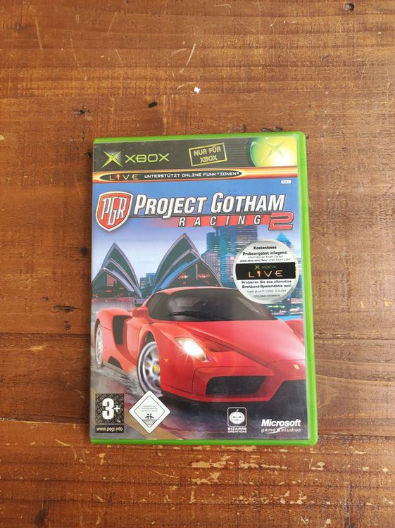 Jeu Project Gotham Racing 2 Sur Xbox Première Génération - Complet FR, Bon état