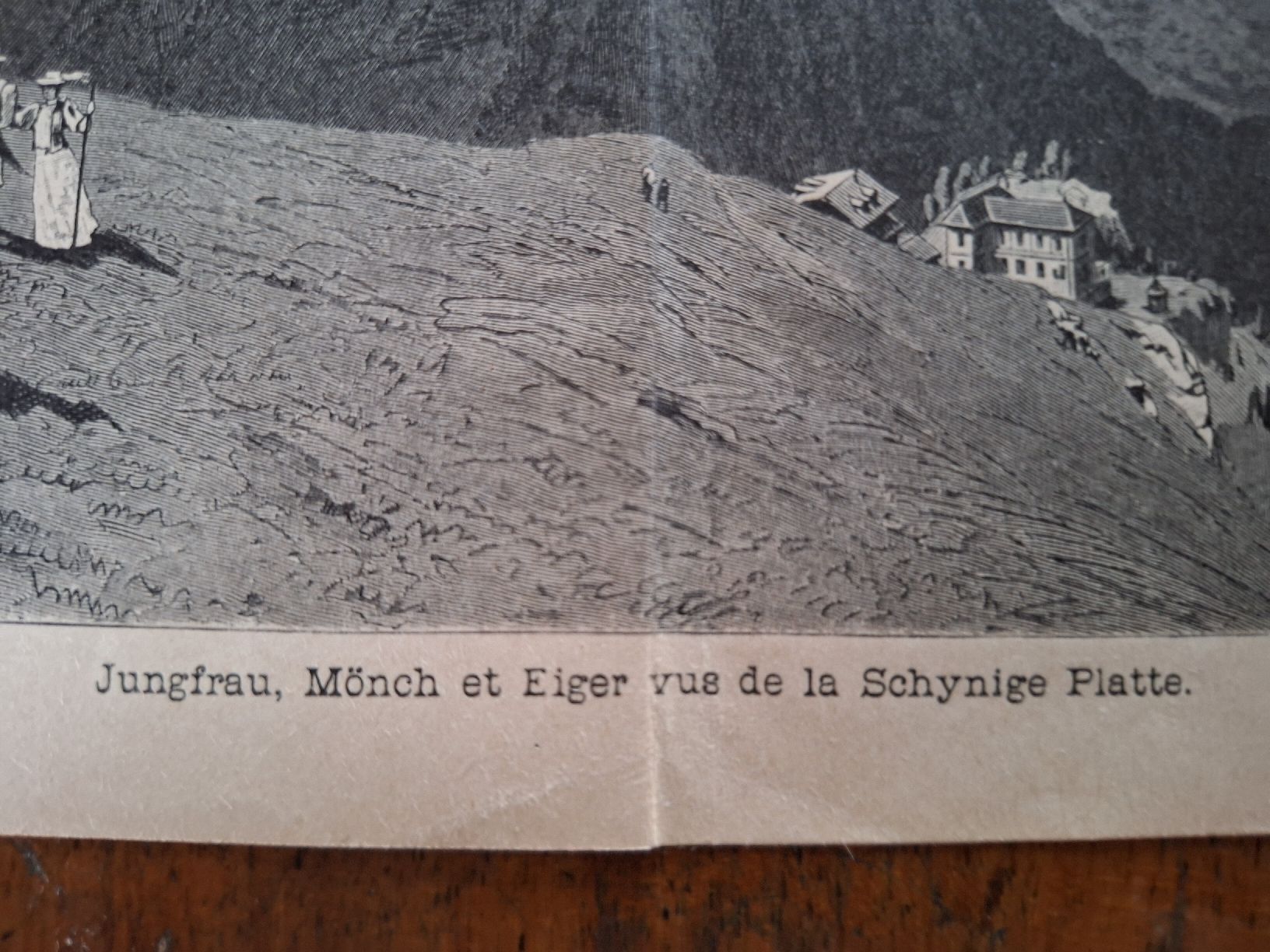 Incisioni: JUNGFRAU. MONCH  EIGER – Usato da Bevaix venduto da bohrap 1
