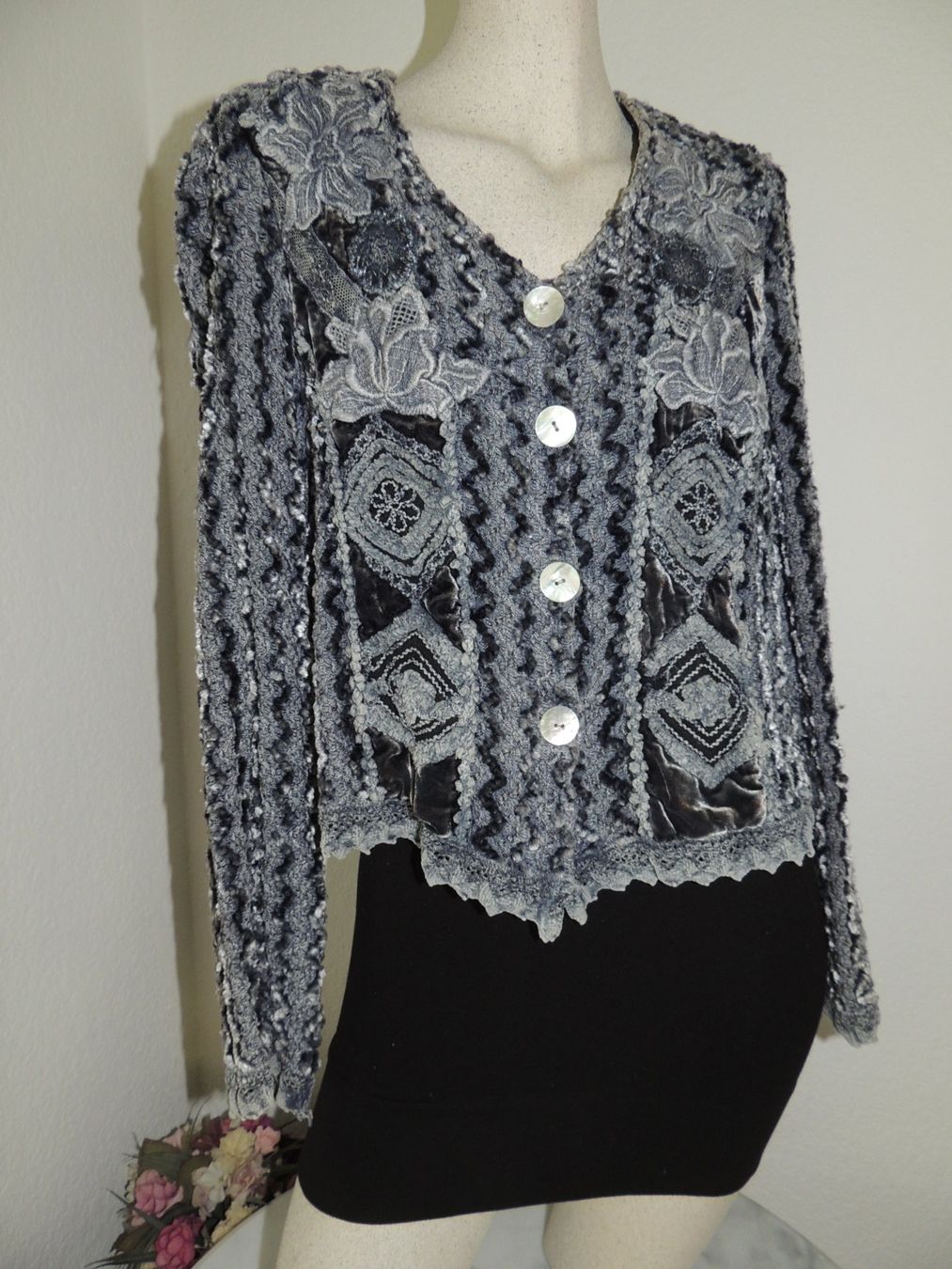 Jacken: SCHÖNE JACKE "CHRIS NEF" 100% VISCOSE BOHO-STYLE M – Neu (gemäss Beschreibung) aus Au ZH von FashionConsultant 2