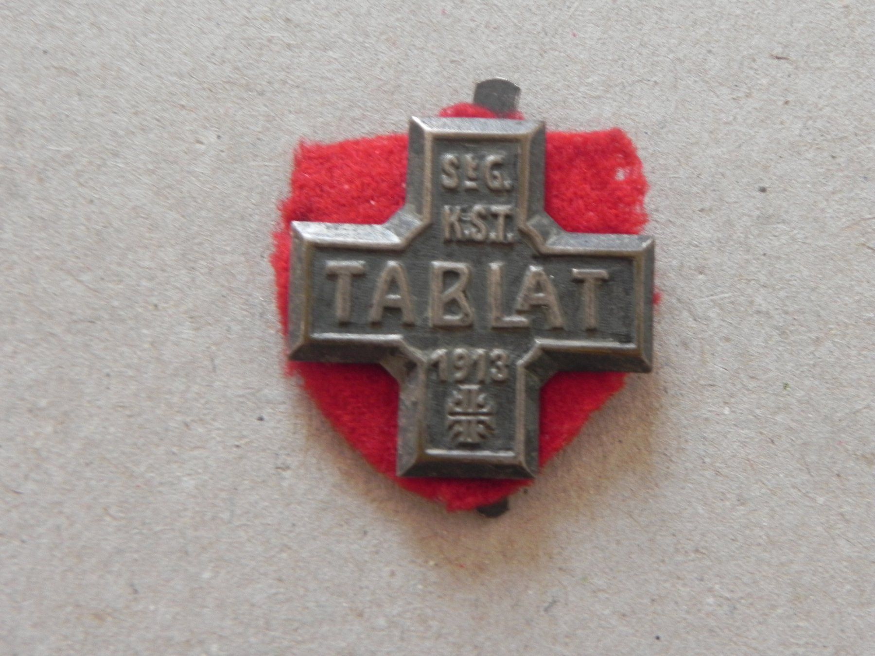 Placchette & Badge: Abzeichen Kantonal Schwingfest Schwingen Tablat SG 1913 – Usato da Siebnen venduto da krimsie
