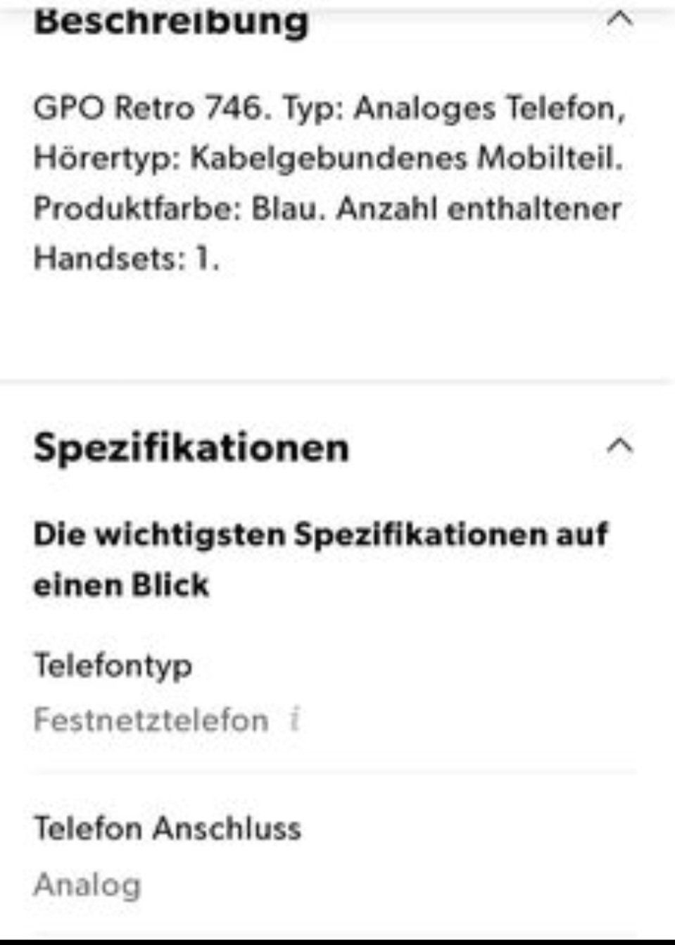 Telefoni: Telefon – Nuovo e nell'imballaggio originale da Killwangen venduto da Marmelrina 1