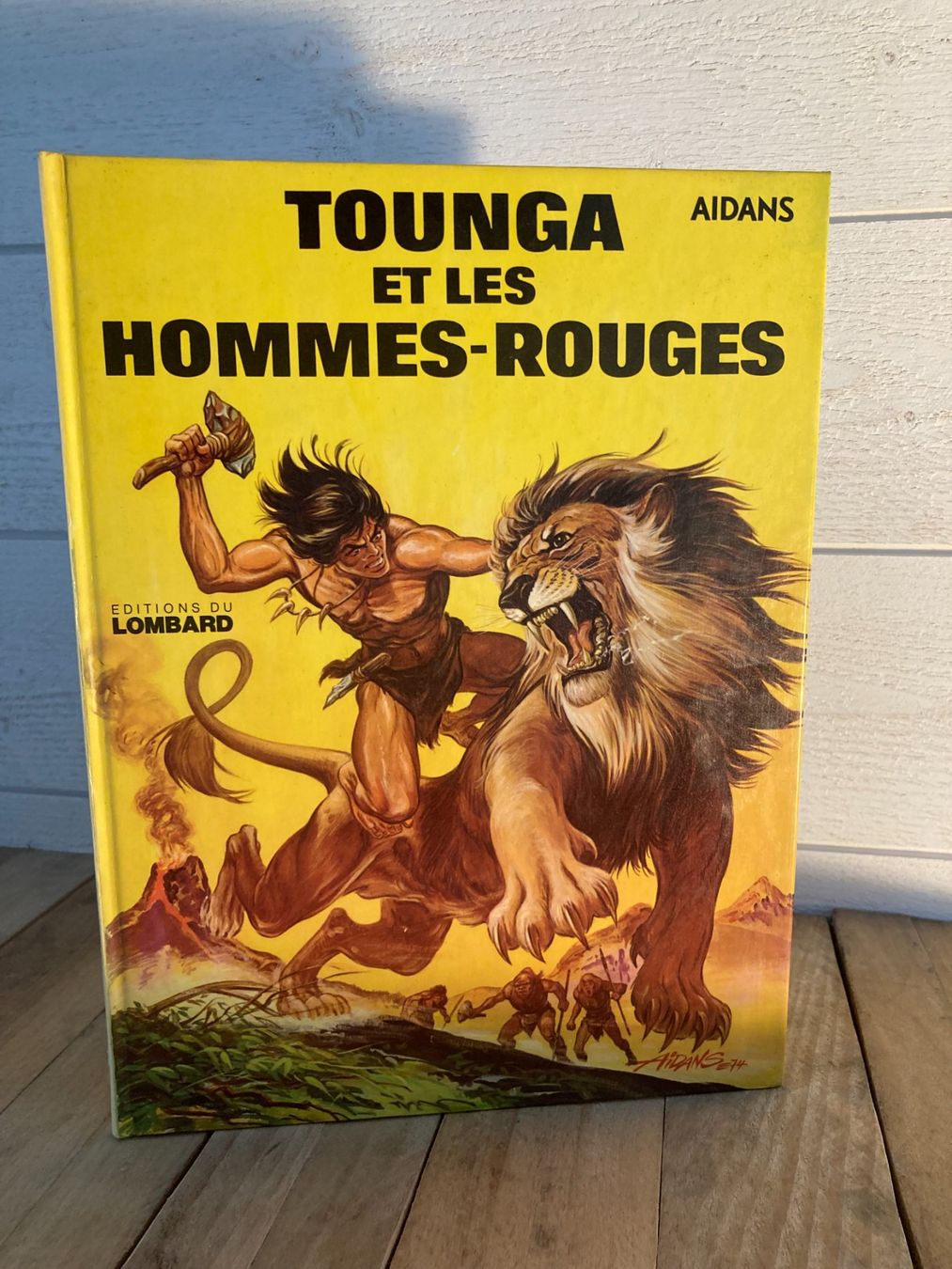 Fumetti: AIDANS-TOUNGA-Et les hommes rouges – Usato da vaumarcus venduto da Nicolasorel