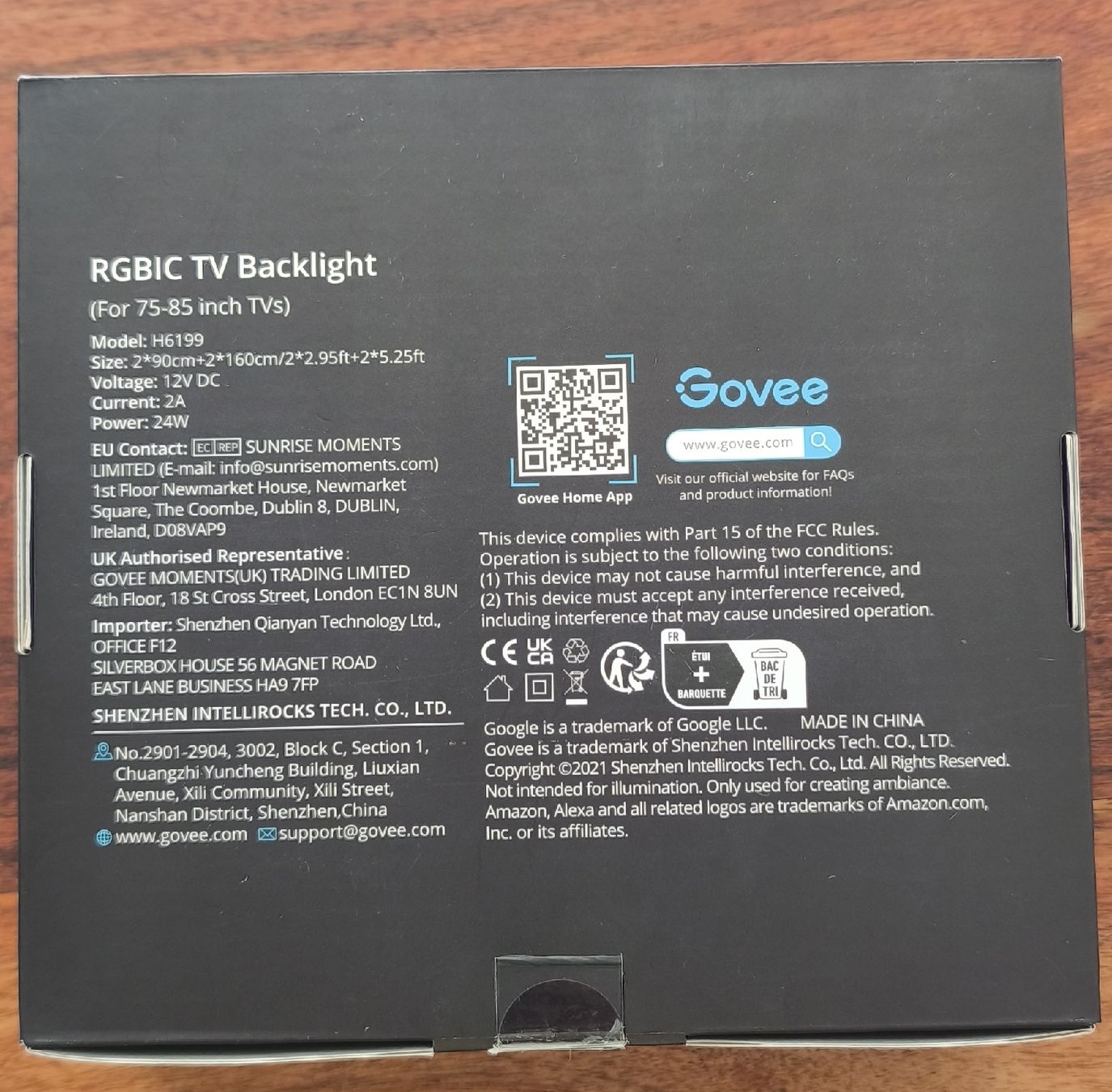 Govee Ghirlande e barre luminose: TV Hintergrundlichter 75-85 inch – Nuovo (secondo la descrizione) da Kiesen venduto da AlessioA. 1