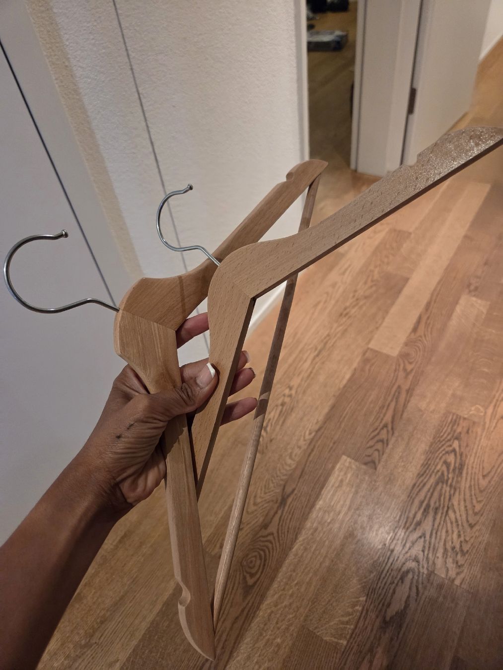 Ikea Appendiabiti: wooden hangers – Nuovo (secondo la descrizione) da Zürich venduto da rug_25bs