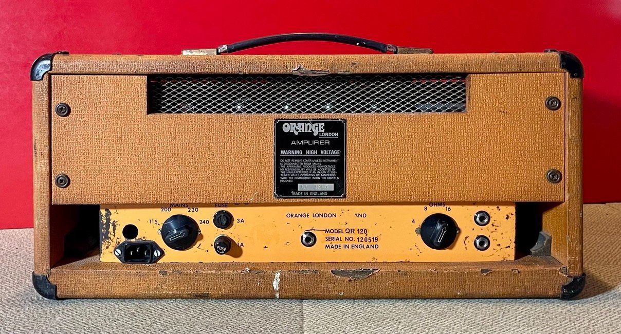 Verstärker: Orange OR 120 - pics only 1971-1972 – Gebraucht aus Genève von Tom_Guex 2