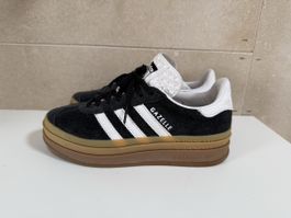Adidas Gazelle Damen Schuhe Schwarz Gr 38.5 guter Zustand