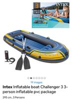Boot Intex Challenger 3 Set GANZ NEU