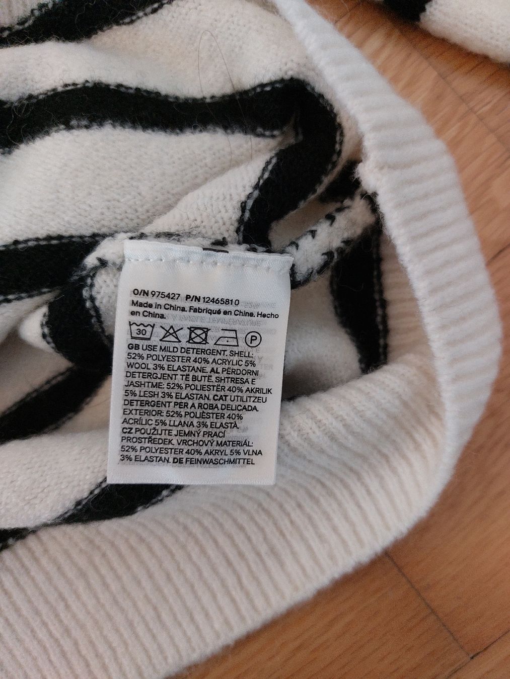 H&M Gilet & Giacche senza maniche: Jaquette H&M rayée – Usato da Fribourg venduto da charlottej02 3