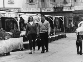 Vintage Edward Quinn - Brigitte Bardot & Sacha Distel, Film