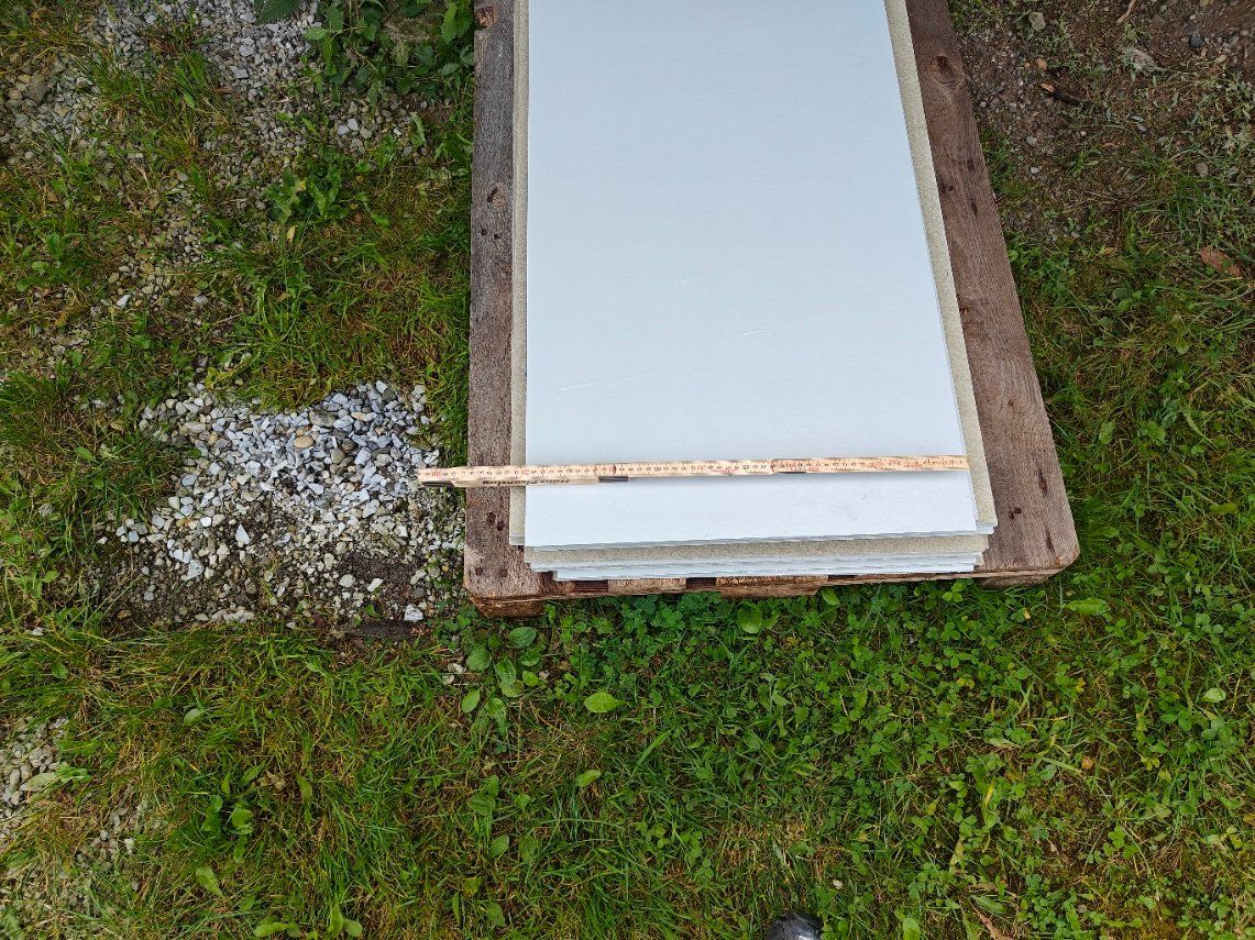 Piatti di portata: HardiePanel Glatt Nebelgrau ca. 50cm x 120cm – Usato da Waldkirch venduto da Jerom77