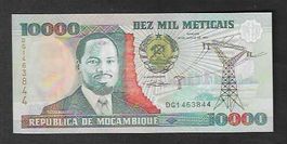 Mocambique  10.000  Meticais  1991  Bankfrisch