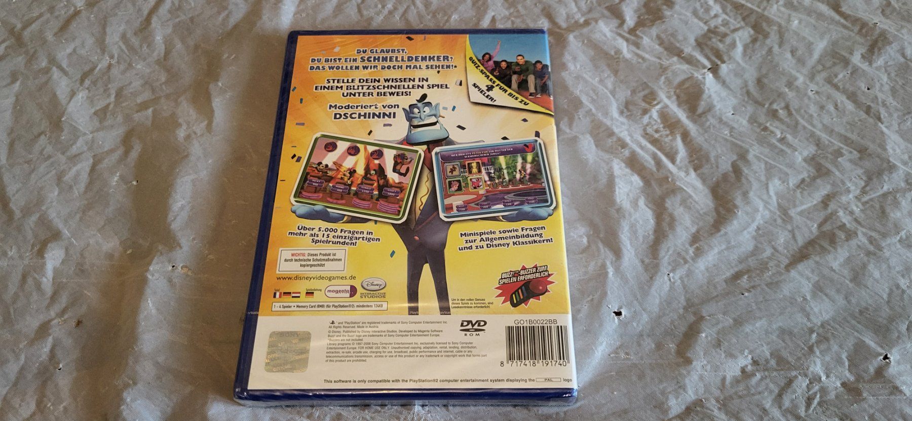 Giochi: Disney "Think" Das schnelldenker Quiz PS2 Original sealed – Nuovo e nell'imballaggio originale da Gretzenbach venduto da Uli1980 1