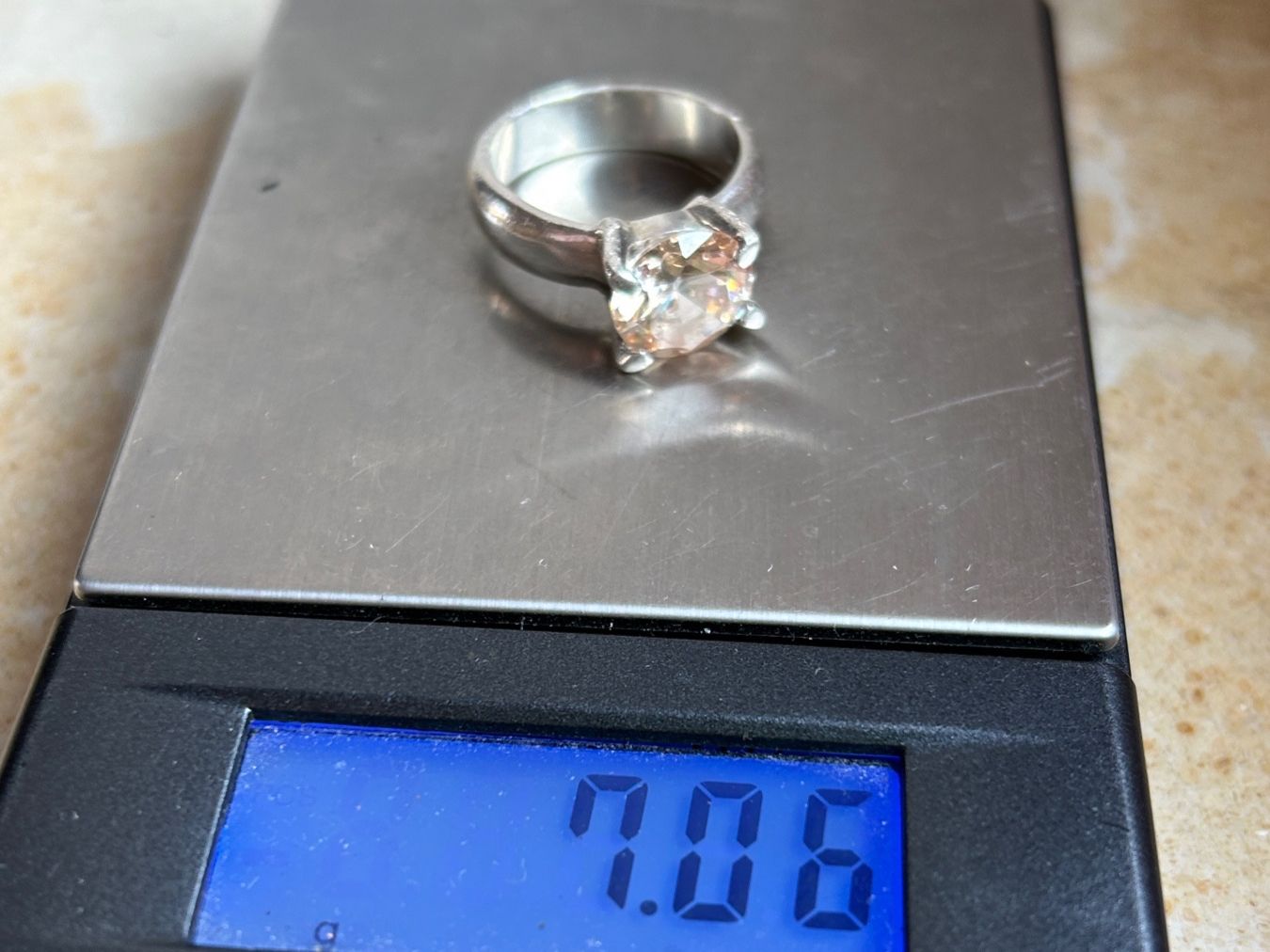 Anelli: Silberring WEDDING mit Zirkonia Gr. 56 – Usato da Dittingen venduto da Bijoubelle 9