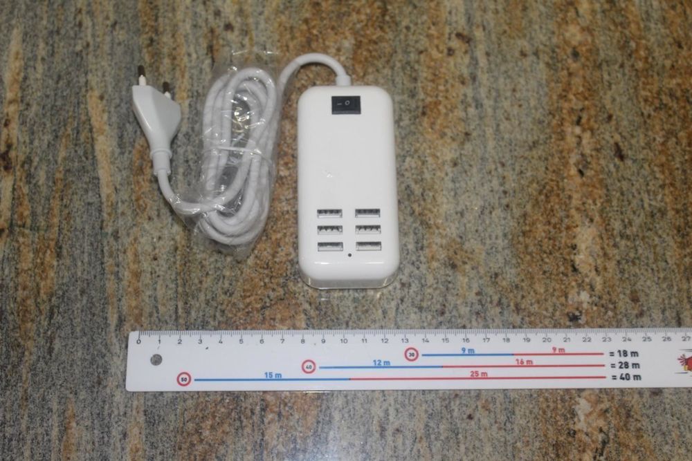 20W 6xPort Adapter USB kabe Restposten (Neu (gemäss Beschreibung)) in ...