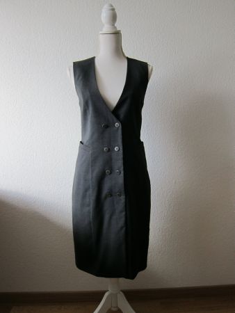Kleid Pink Flamingo, grau, Vintage