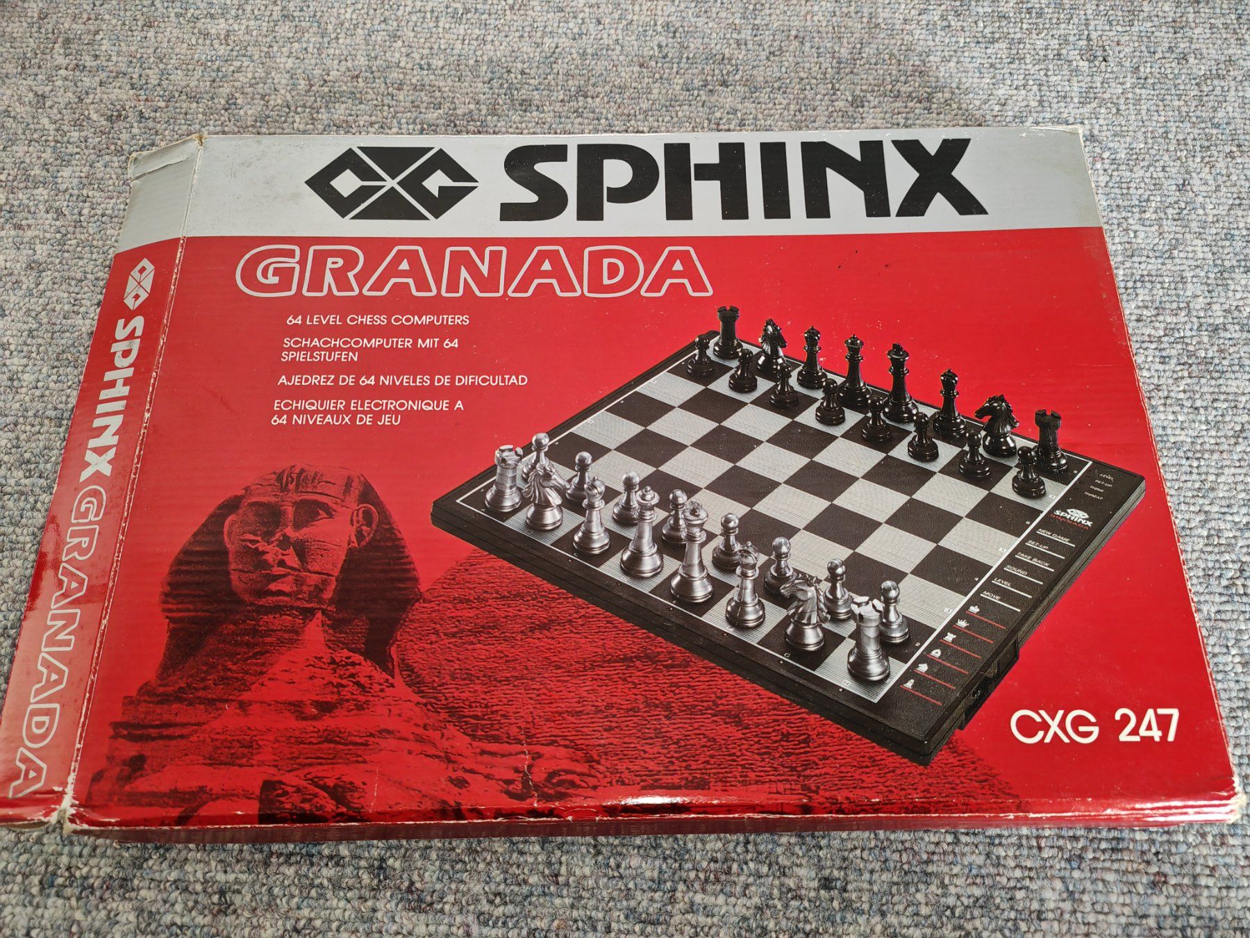 Giochi: CXG Sphinx Granada Schachcomputer – Usato da Thun venduto da Kankii 2