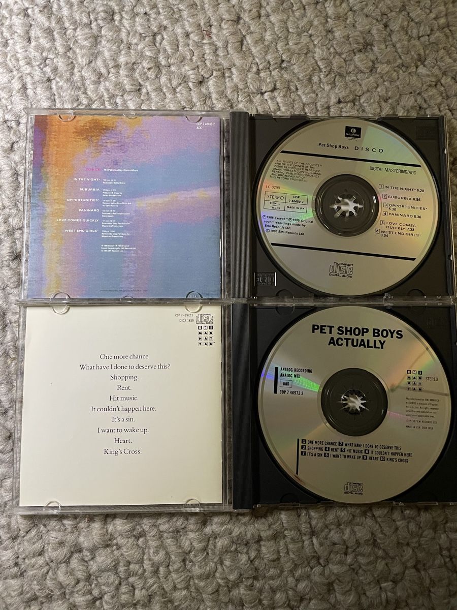 CDs: 2x Pet Shop Boys  – Gebraucht aus Reinach AG von trigger7811 1
