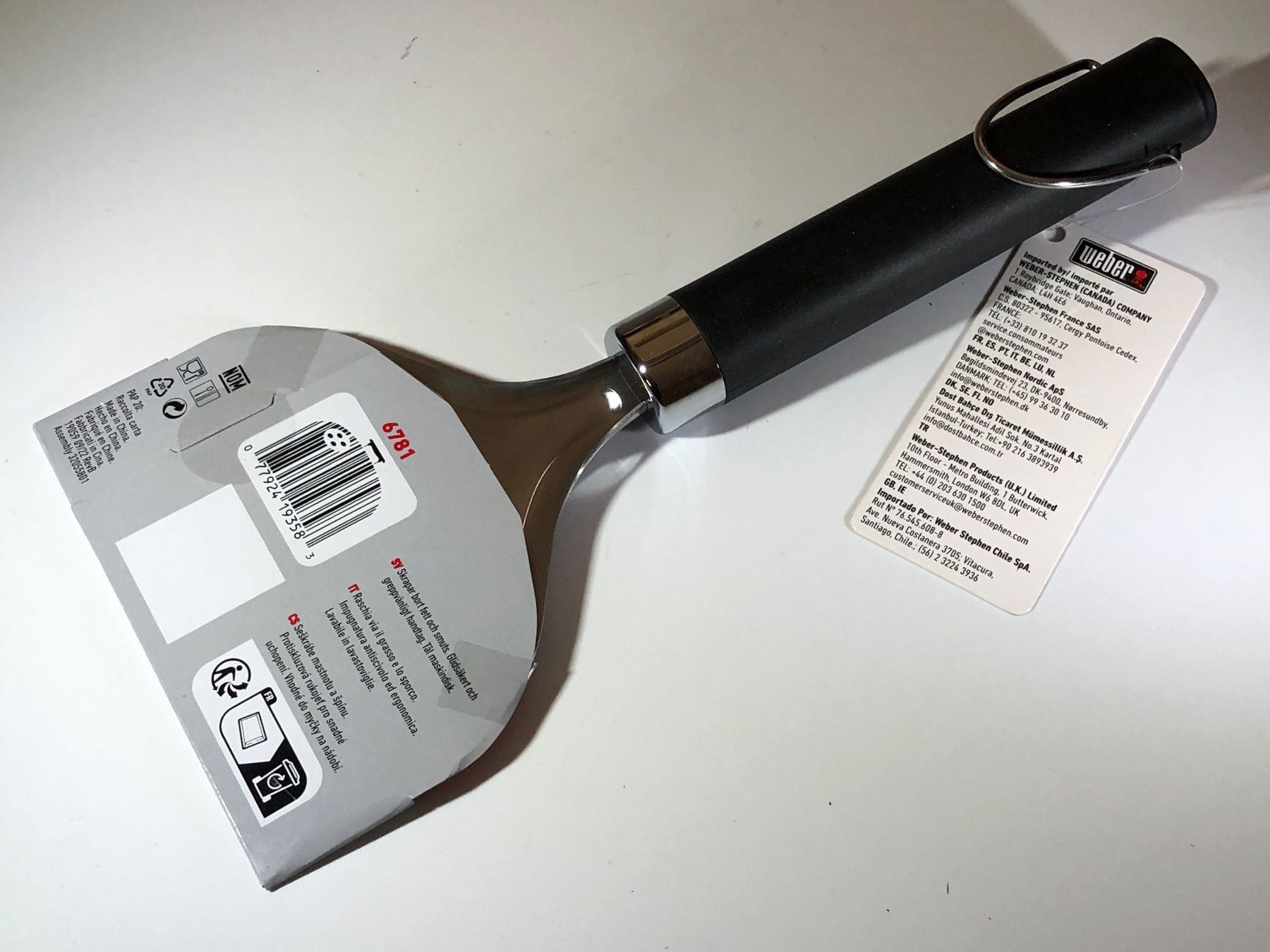Weber Küchengeräte: Weber Grillplattenschaber neu und originalverpackt – Neu und originalverpackt aus Bergdietikon von Garak 1