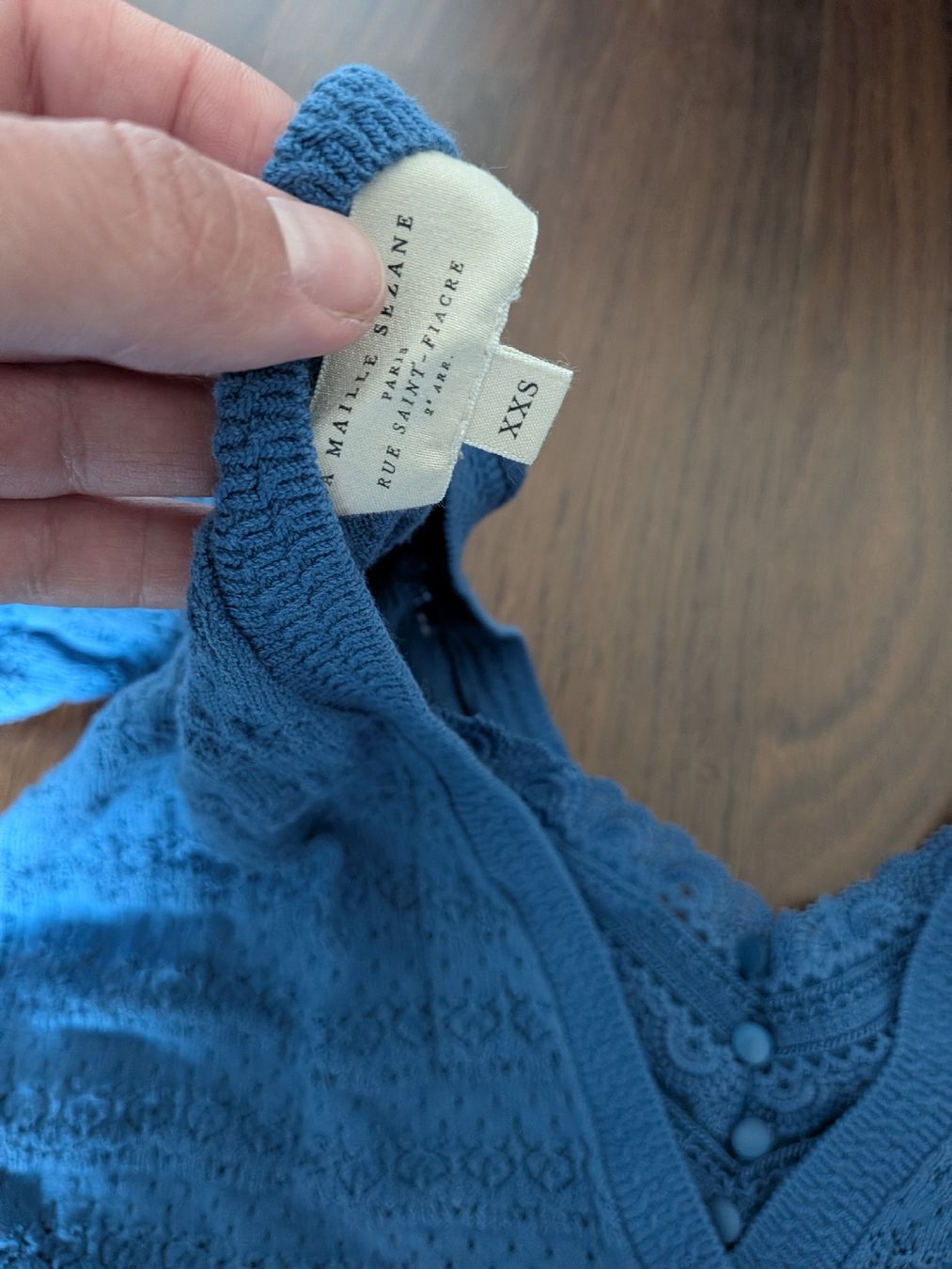 Sezane Tops: sezane cotton knit – D'occasion à Zürich par Chr_j229 4
