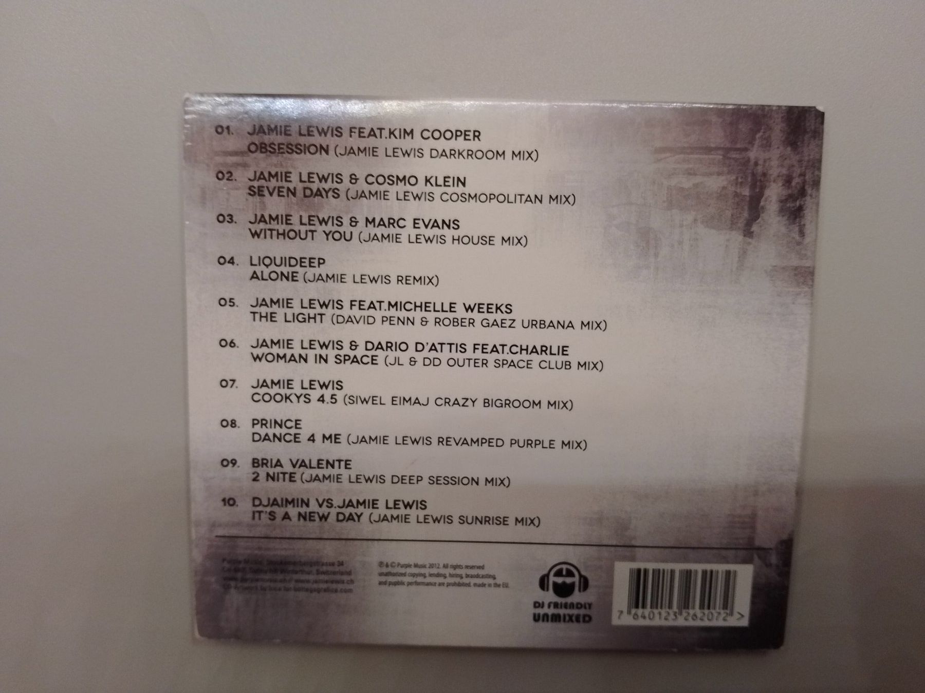 CD: Jamie Lewis, Purpleized, 2012 - CD – Usato da Echandens venduto da Gamora32 1