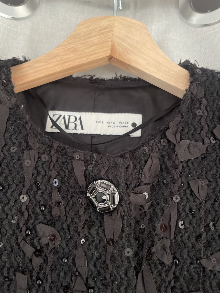 Zara Giacche: Zara Jacke, Gr. S, schwarz Versand 9.- – Nuovo (secondo la descrizione) da Meilen venduto da ana9 2