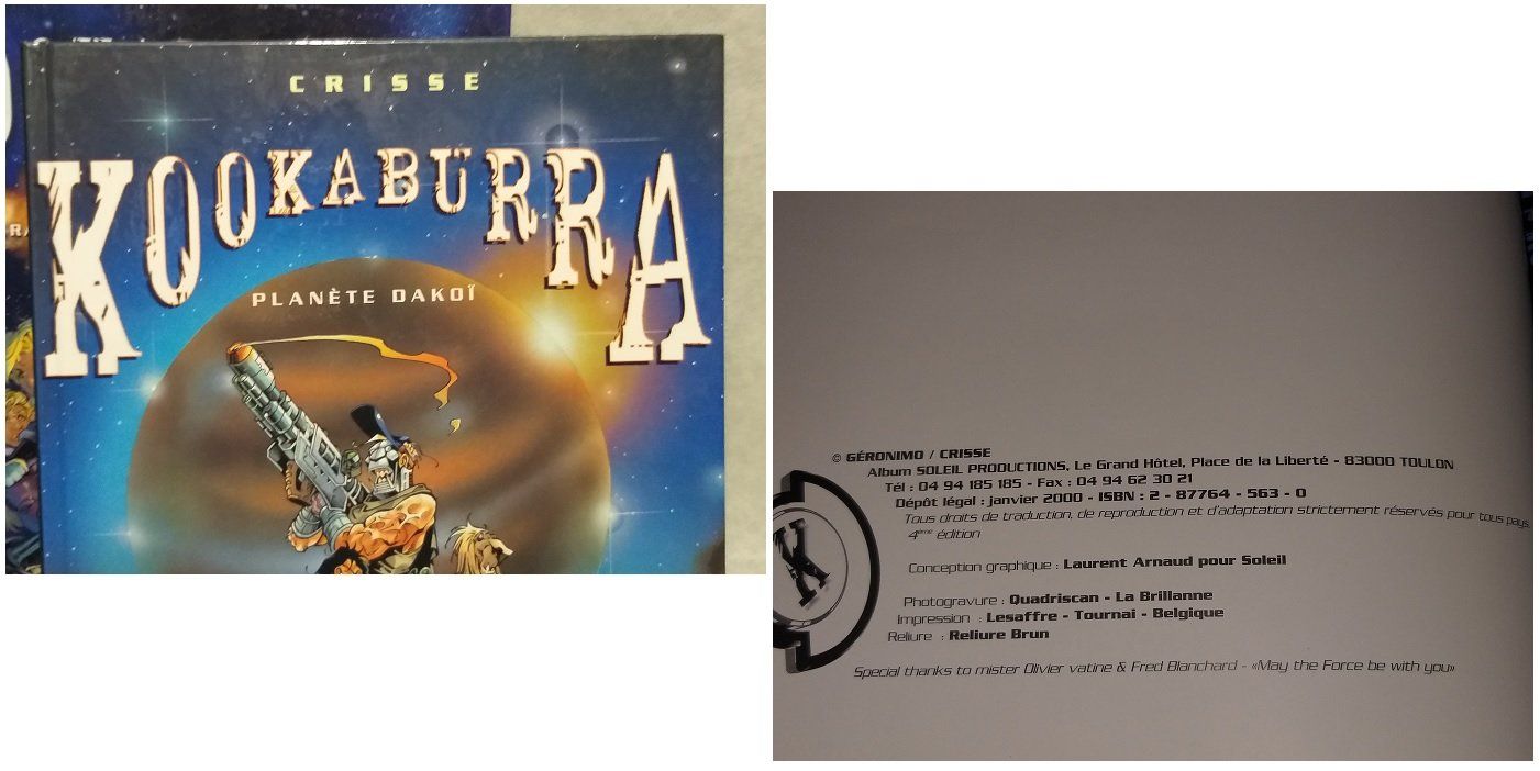 Fumetti: 4 BD KOOKABURRA – Usato da Cossonay-ville venduto da Super-Price-Quality 3