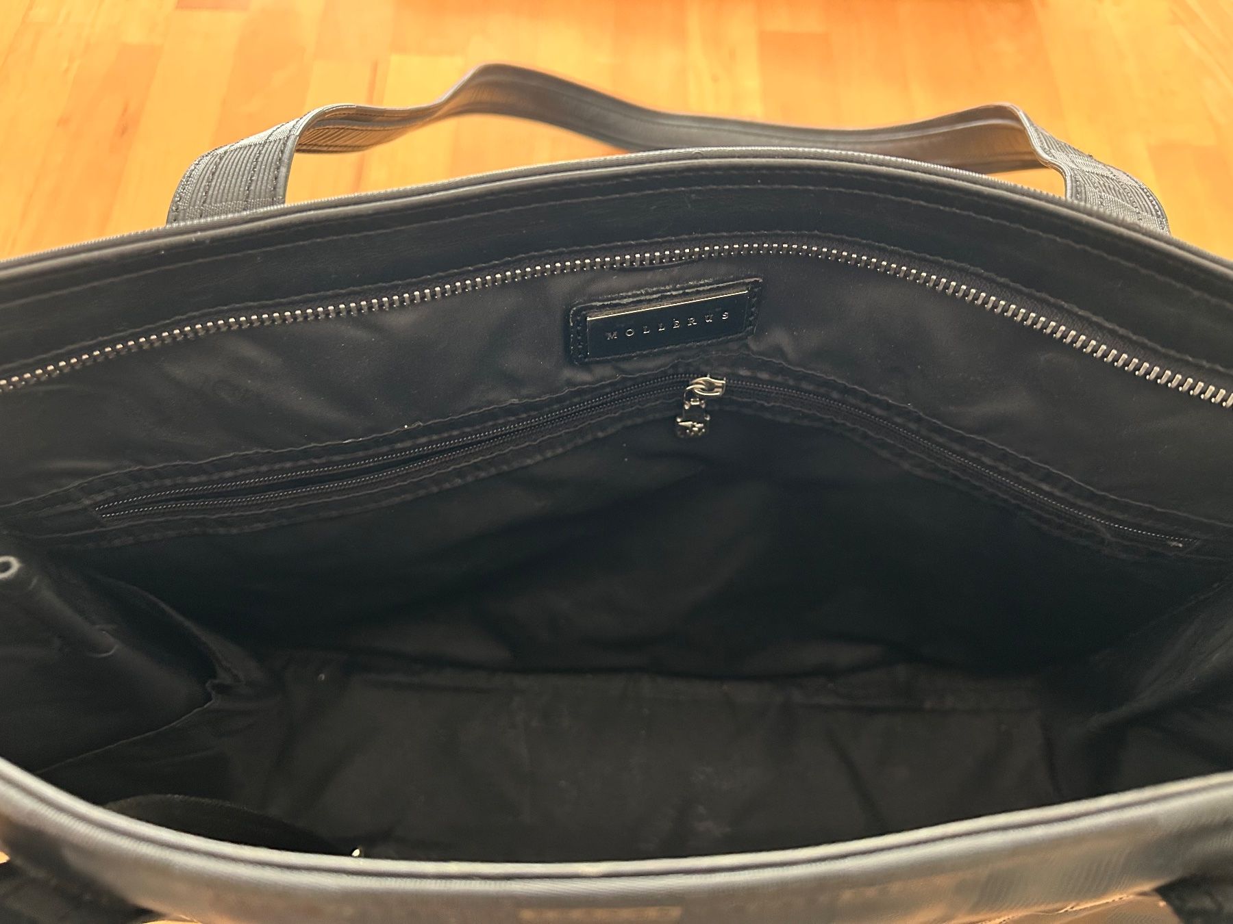 Maison Mollerus Borse da donna: Maison Mollerus Shopper Handtasche schwarz – Usato da St.Gallen venduto da darkmoto11 5