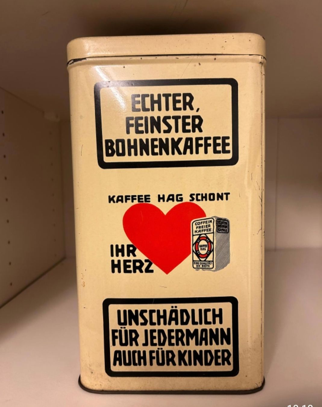 Barattoli: Blechdose Kaffee Hag – Usato da Neuenhof venduto da mariah05 3