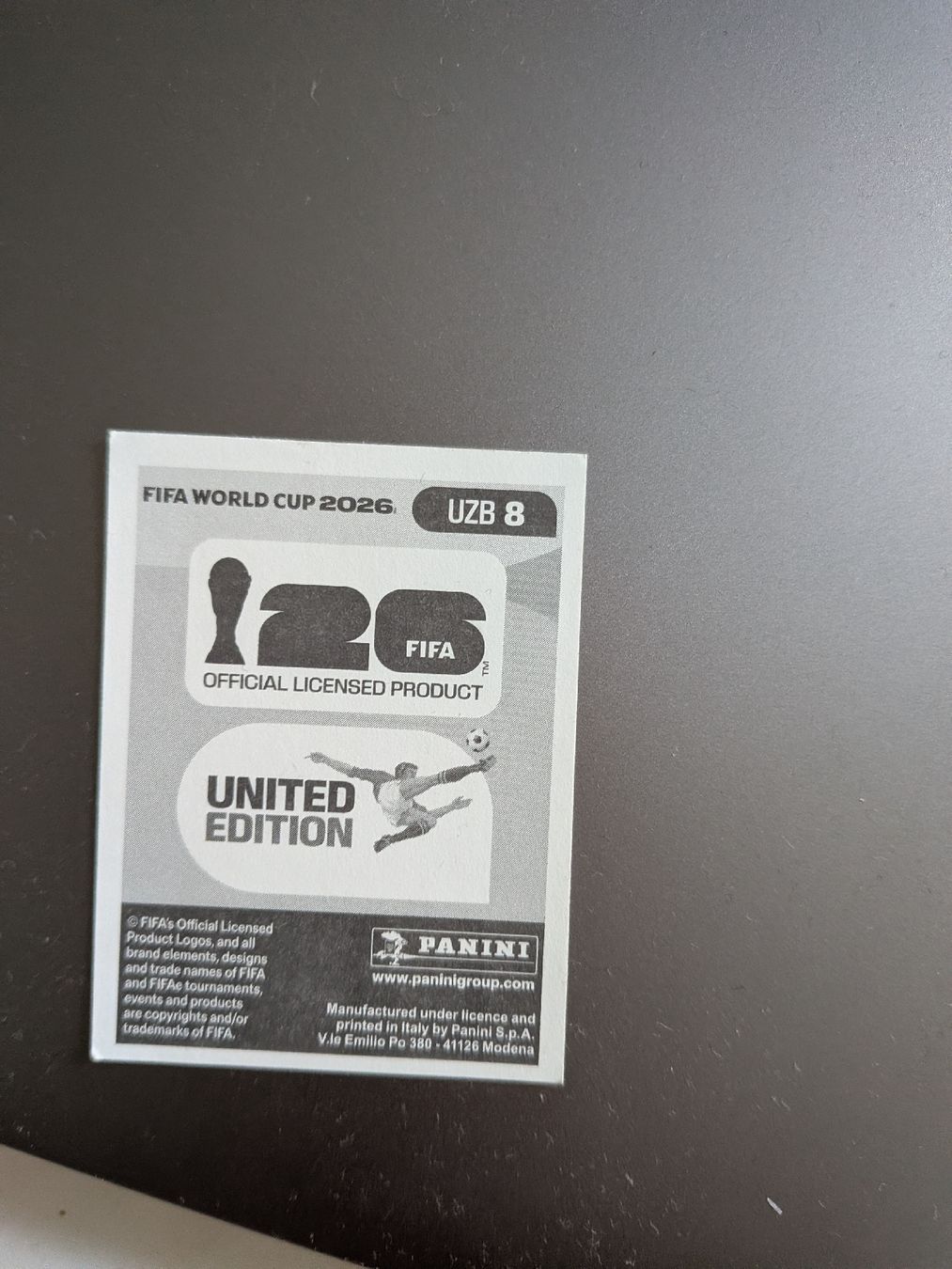 Panini Carte collezionabili: Panini Bild UZB 8 – Usato da Eschenbach SG venduto da SanFranciscoCalifornia 1