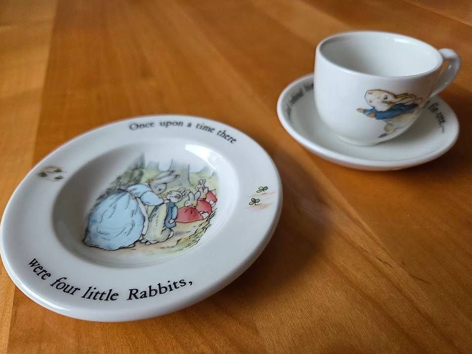 Services de table: Wedgewood Teaset "Peter Rabbit" – Neuf avec emballage d'origine à Meilen par ssdjkb 2