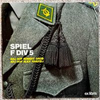 LP Militär NEU OVP Spiel F Div 5 Adj Uof Robert Grob 1983