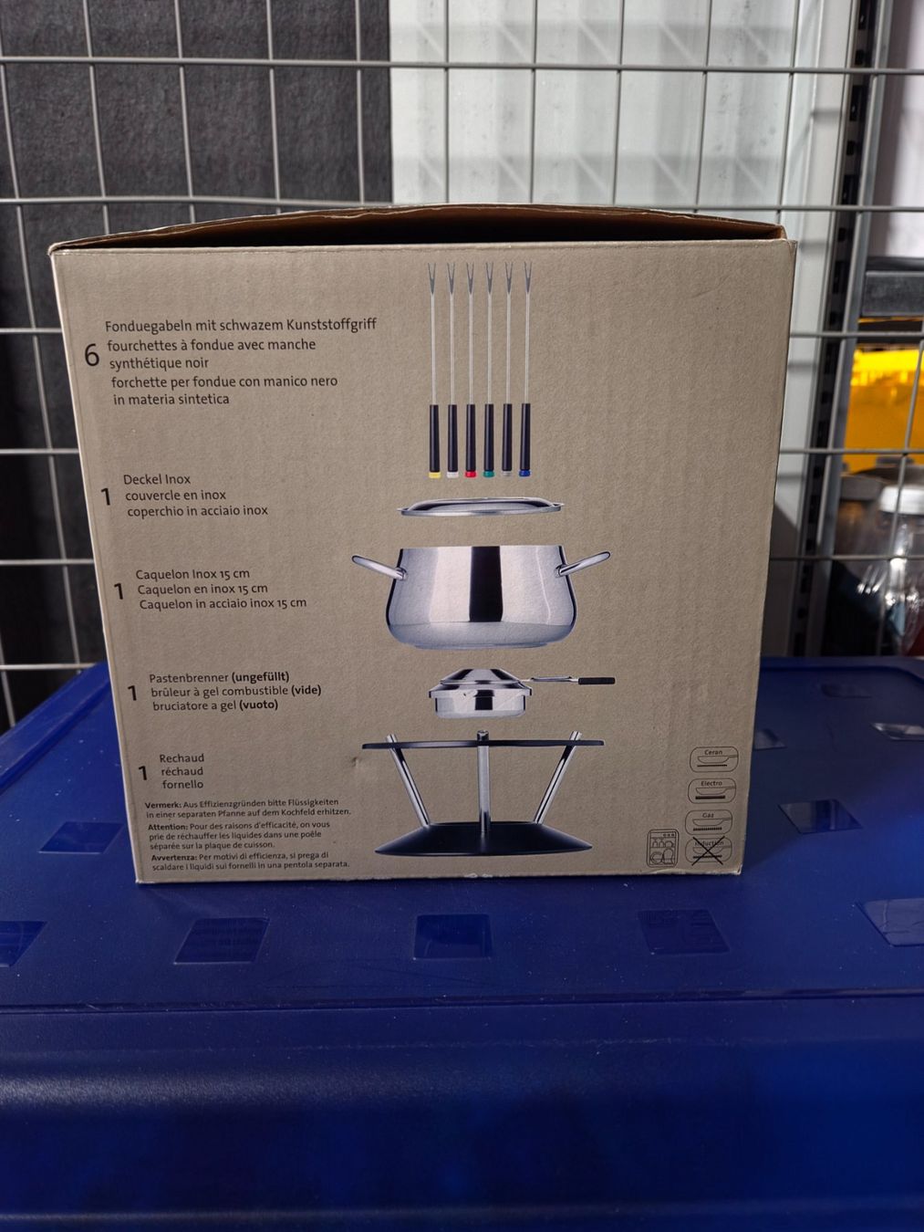 Migros Elettrodomestici da cucina: Fondue Chinoise – Nuovo e nell'imballaggio originale da Uster venduto da npa_wps5 1