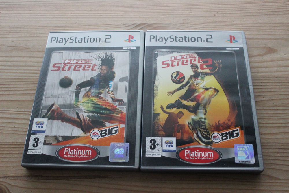 Fifa Street 1 + Fifa Street 2 2 Spiele für PS2 im Set Kaufen auf Ricardo