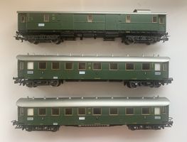 3 Märklin H0 DRG Schnellzugwagen 4142+4143