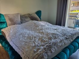 Bretz Tagesdecke mit 3 Kissen