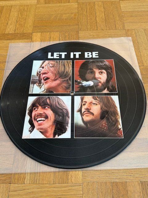 Dischi in vinile: Beatles Let it be 12'' Picture – Usato da Territet venduto da Yvanz