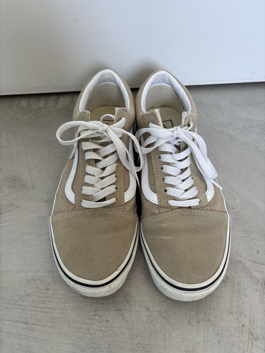 Vans Scarpe da uomo: Vans beige, Gr. 39 mit exclusive NICKLESS Unterschrift – Usato da Steinmaur venduto da aly_mhs6 5