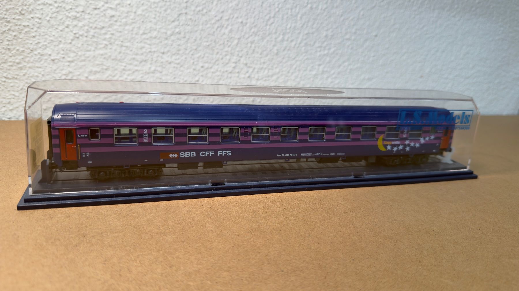 SBB/CFF/FFS Modellini di ferrovie: Joef SBB Schlafwagen 2.Klasse H0 / DC – Usato da Windlach venduto da Kelebra