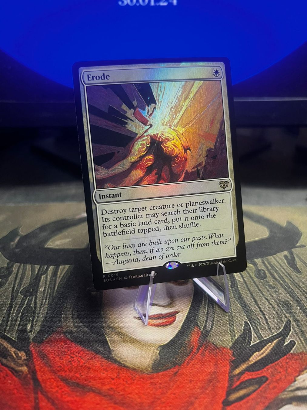 Magic The Gathering Carte collezionabili: Erode - Foil – Nuovo (secondo la descrizione) da Wilen b. Wollerau venduto da GarruksShop